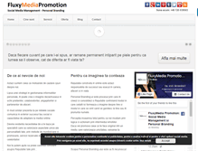 Tablet Screenshot of fluxymedia.com
